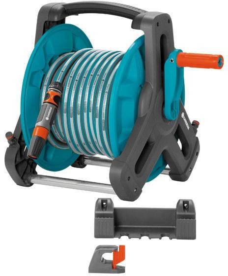 Gardena Haspel draagbaar en muurmodel Ergonomische handgreep Met accessoires