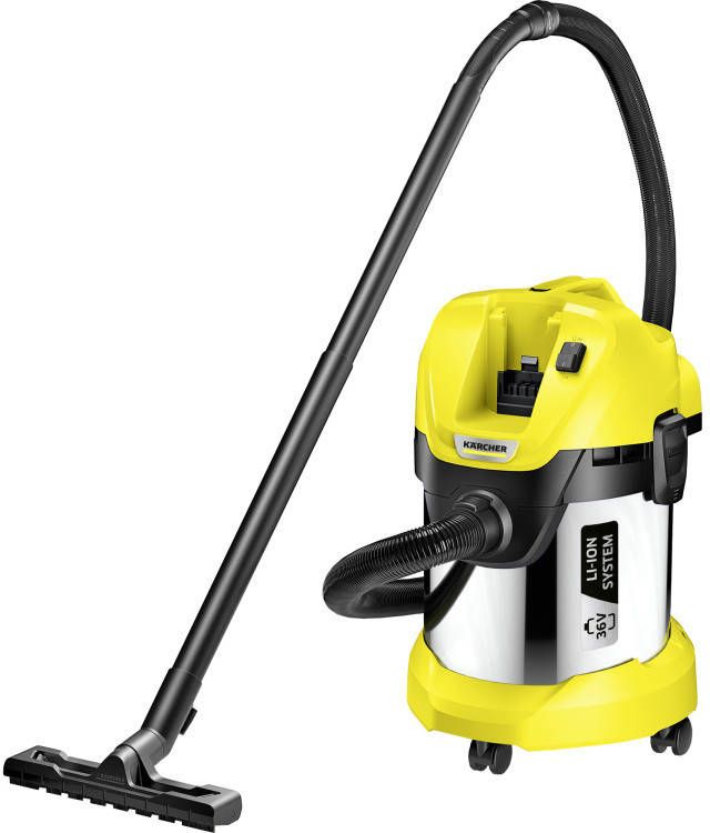 Kärcher WD3 Battery Premium 1.629 950.0, Accu niet inbegrepen