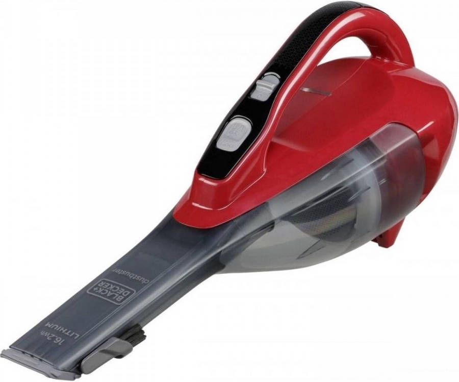 Black & Decker DVA315J QW Kruimelzuiger Grijs/Rood