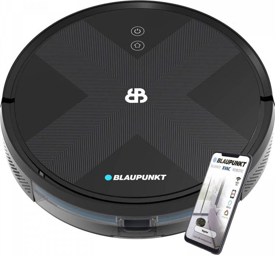 BLAUPUNKT robotstofzuiger Bluebot XVAC(Cosmic black )