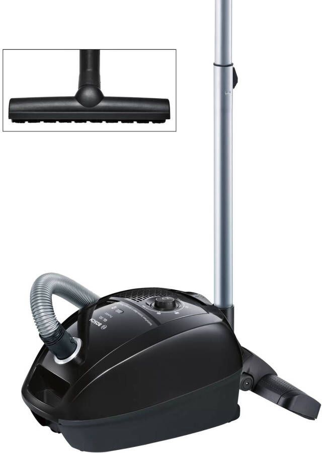 Bosch BGL3A332A Stofzuiger met zak Zwart