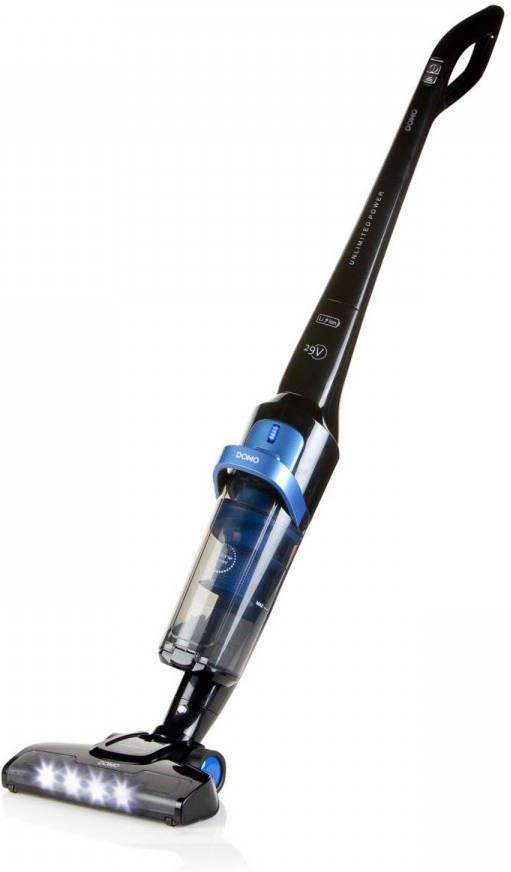 DOMO Do221sv Steelstofzuiger Ideaal Met Huisdieren 29v Zwart