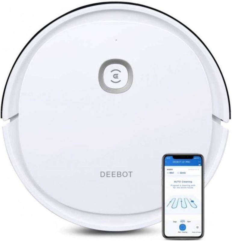 Ecovacs Deebot U2 Robotstofzuiger Met Dweilfunctie