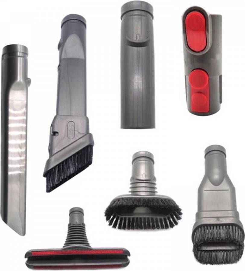 FilterPro 7 In 1 Stofzuiger Borstel Set Geschikt Voor Dyson Steelstofzuiger