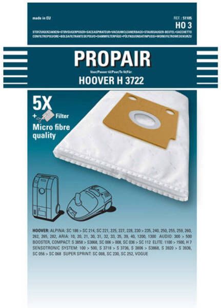 Hoover Stofzuigerzak