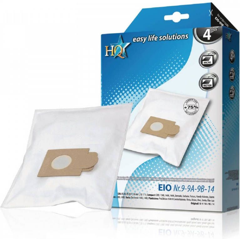 HQ W7 50501/f Stofzuigerzak Eio/Kalorik Futura/Vision