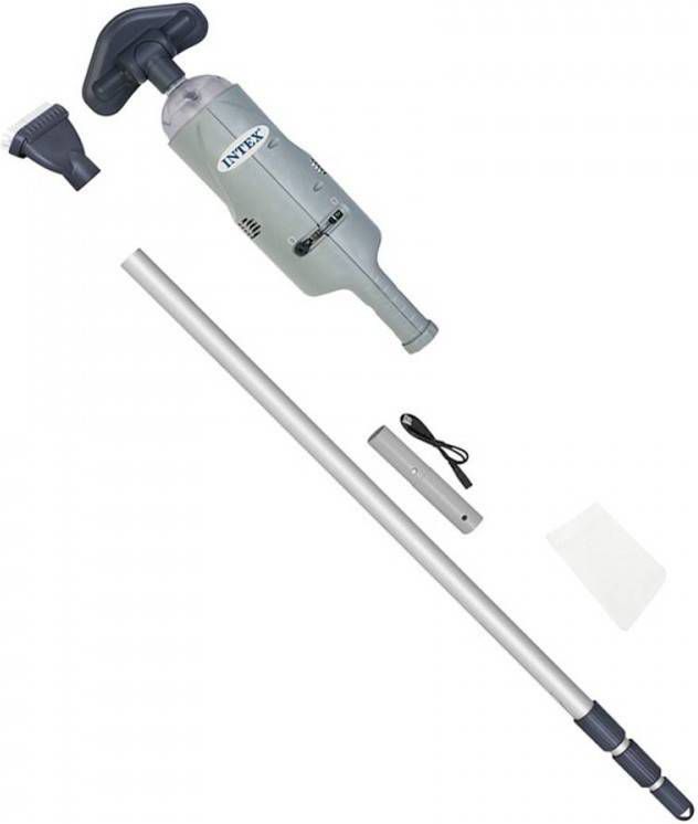 Intex oplaadbare zwembadstofzuiger