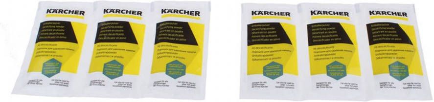 Kärcher Karcher Ontkalkingspoeder 6.295 987.0 6 stuks