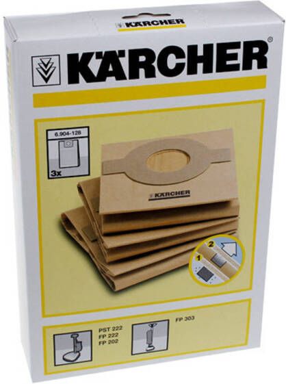 Karcher Stofzakken FP 303 / FP 202 (3 st.)