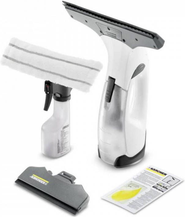 Karcher WV2 Premium white Li-Ion accu ruitenreiniger set 100ml