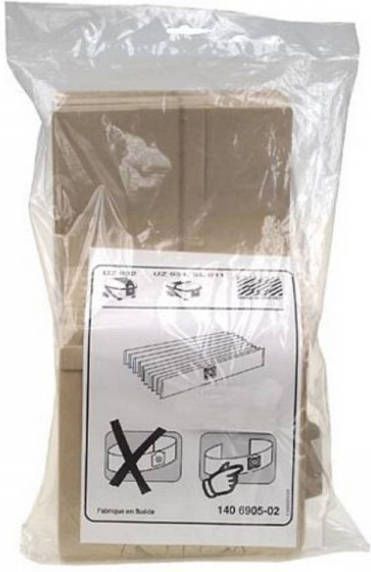 Nilfisk GD934/Cubic Stofzak Bruin