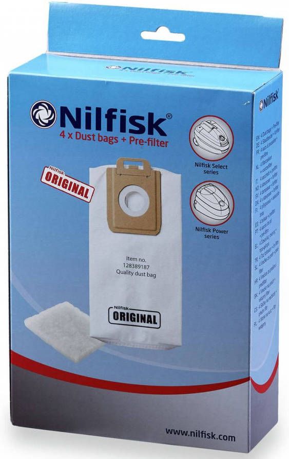 Nilfisk 2681045119 stofzuigerzak fleece(doos)Power Select online kopen