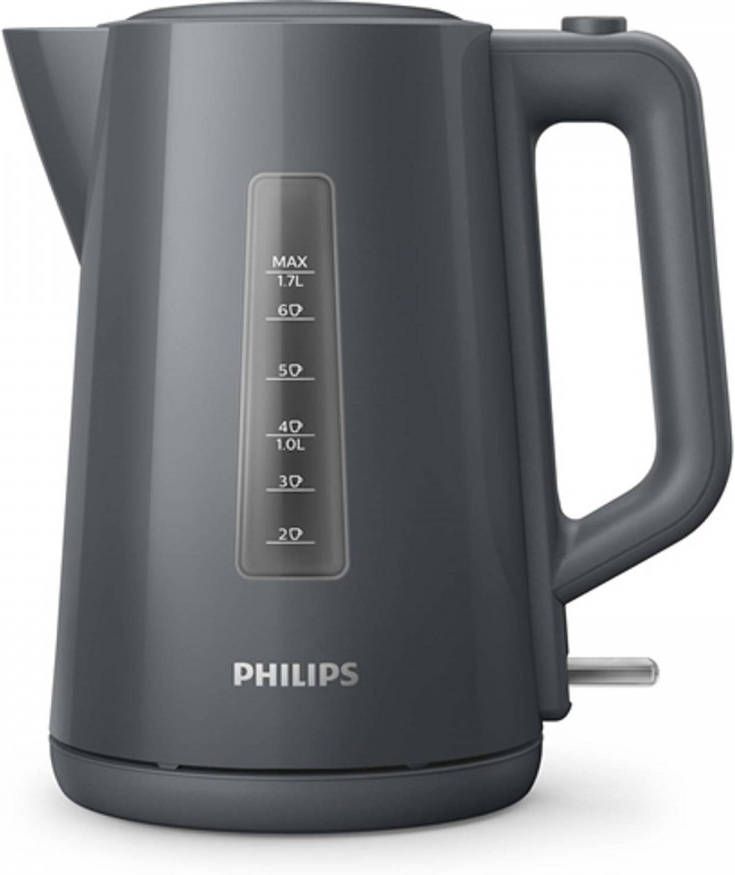 Philips Series 3000 waterkoker, 1, 7 liter, grijs