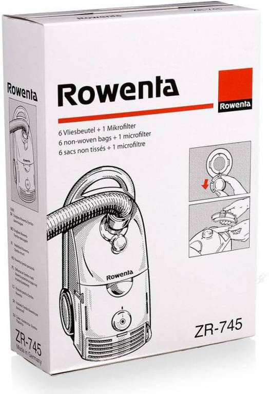 Rowenta 2681009080 stofzuigerzak papier (doos) 6st.
