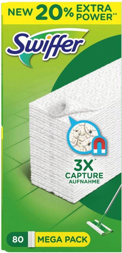 Swiffer Vloerreiniger Stofdoekjes Navullingen 3x80 Stuks