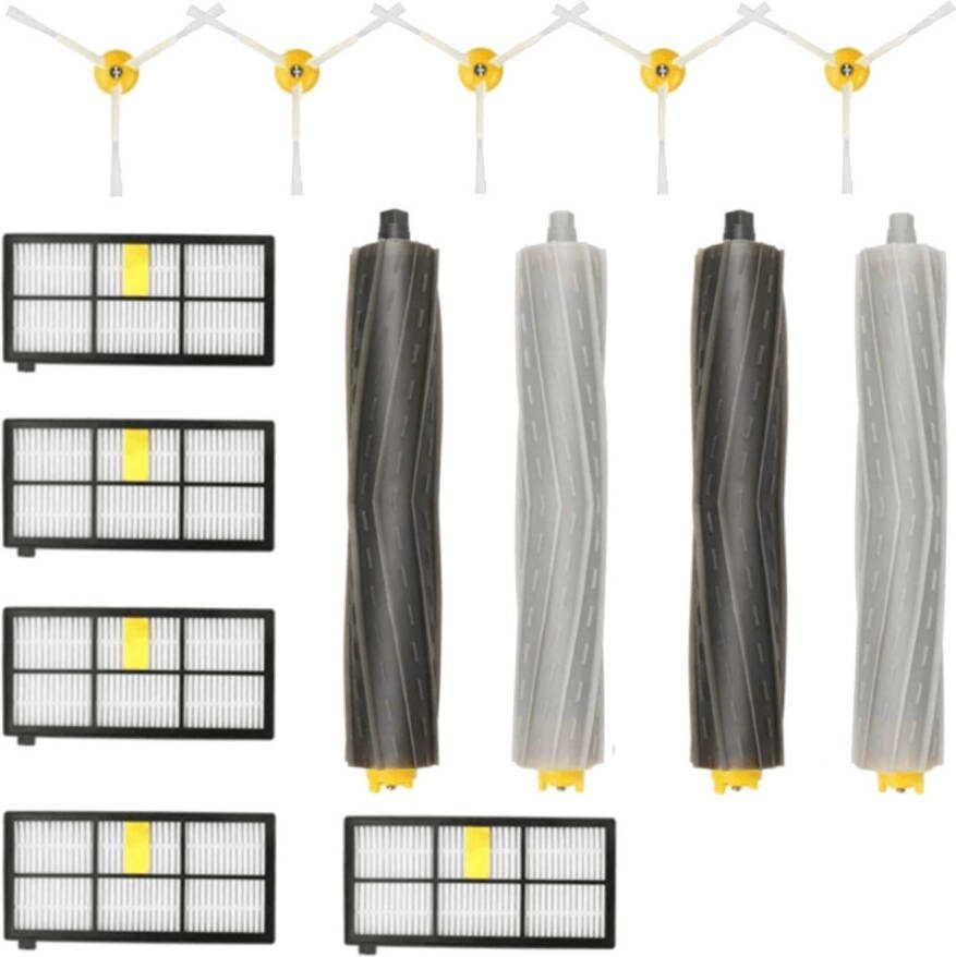 TotalReplace Set Irobot Roomba 800 900 Serie 980 960 890 880 870 860 805 Robot Stofzuiger Vervanging Kit Set