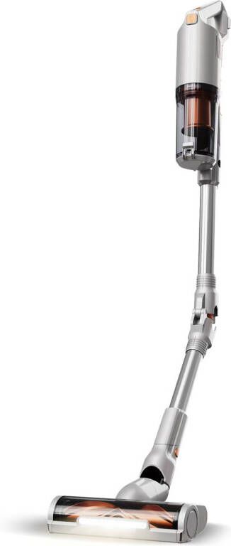 TurboTronic Cv11 Steelstofzuiger Met Flexibele Arm En Handstofzuiger Draadloos Oranje/zilver