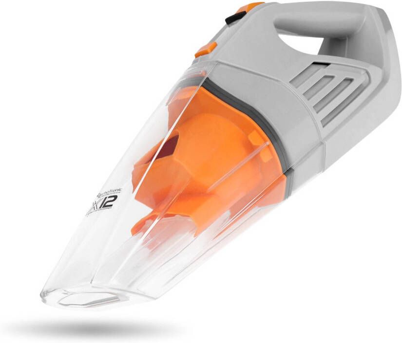 TurboTronic Tt x12 Kruimeldief Handstofzuiger Grijs/oranje