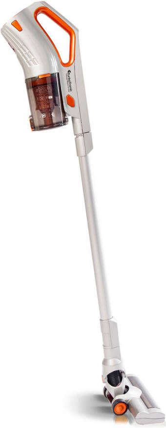 TurboTronic Vs280 Draadloze Steelstofzuiger Met Handstofzuiger Zilver