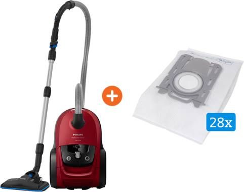 Philips Performer Silent Cat & Dog FC8784/09 + Veripart stofzuigerzakken voor