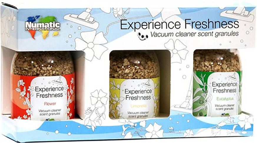 Numatic Geurkorrels 3 x 150 gram frisse geuren voor Stofzuiger
