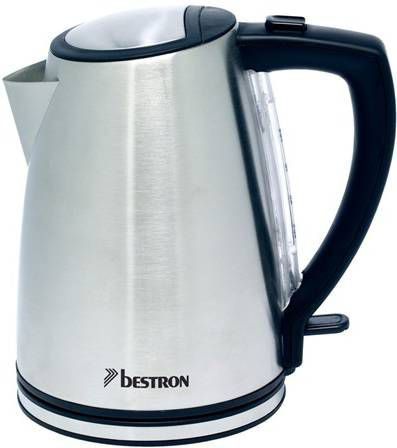 Bestron AF7200 RVS draadloze waterkoker 1,2 L