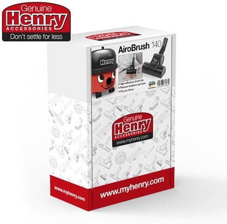 Numatic Verpakte 32 mm AiroBrush zwart 140 mm/NVA AB140 B