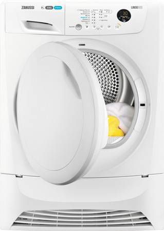 Zanussi ZDC8245NW condensdroger met Anti-kreuk en Startuitstel