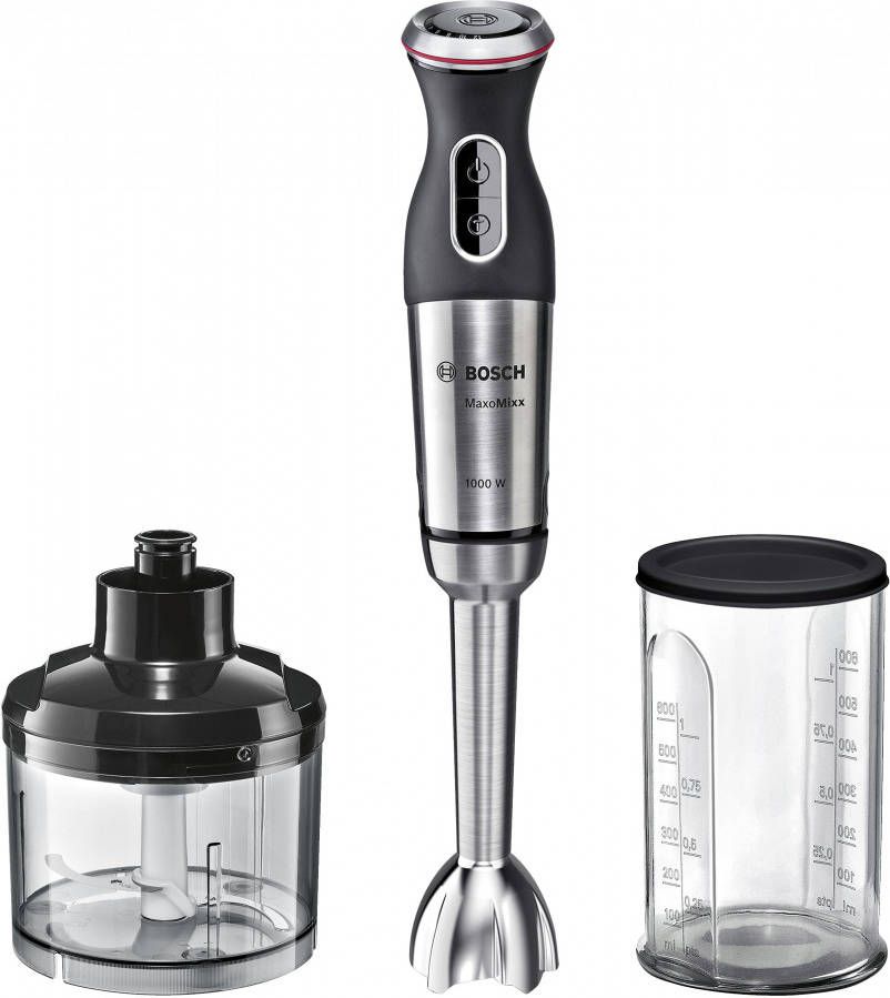 Bosch Staafmixer MaxoMixx MS8CM6120 Roestvrij staalkleur