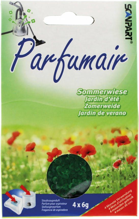 Scanpart Parfumair geurparels zomerweide 4x6g Stofzak Groen online kopen