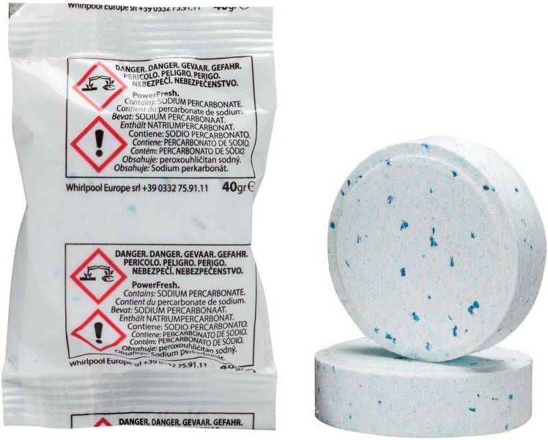 Whirlpool WHIRPOOL Reinigingstablet Wasmachine 3 st