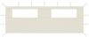 VIDAXL Prieelzijwand met ramen 6x2 m cr&#xE8, mekleurig online kopen