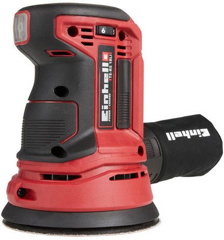 Einhell TE RS 18 Li Solo 18V Accu Excentrische Schuurmachine Body 125mm