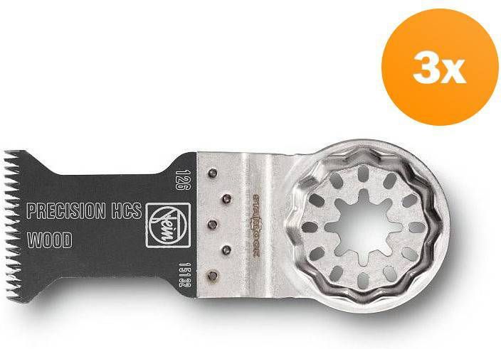 Fein 63502126220 E Cut universeel zaagblad(3st) SL 50 x 35 mm(126 )