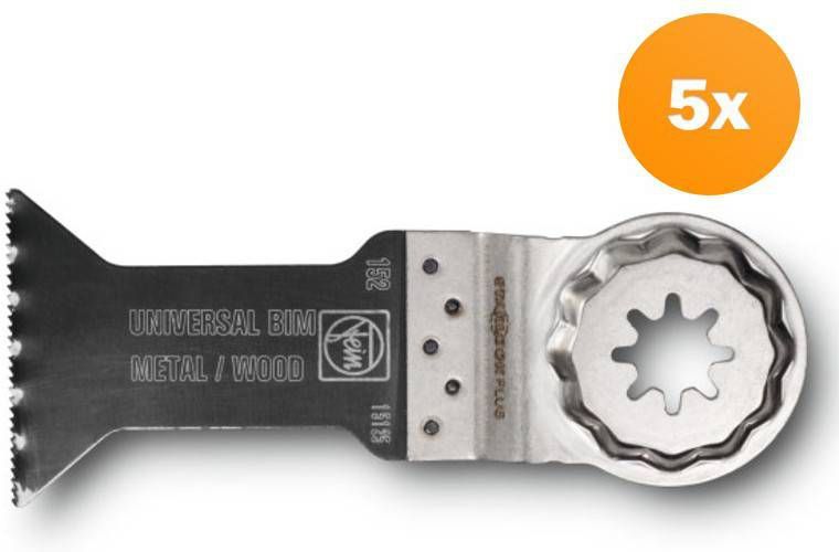 Fein 63502152230 E Cut Universal zaagblad(5st) SLP 44 x 60 mm(152 )