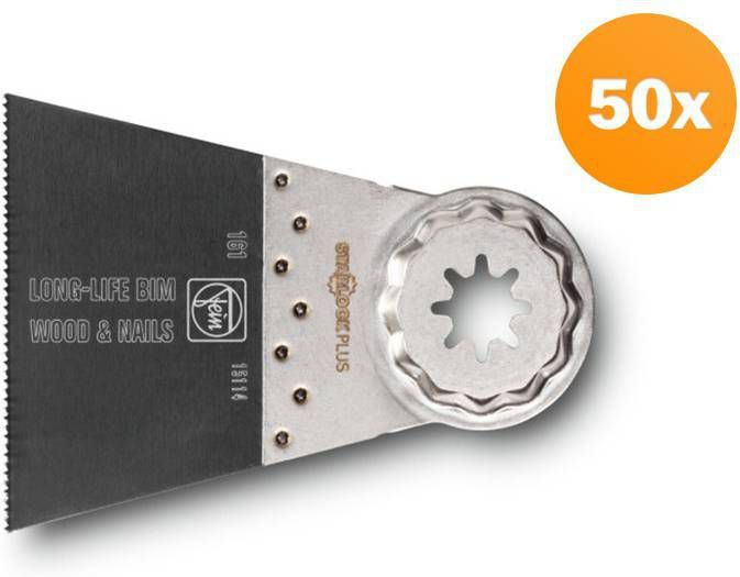 Fein 63502161250 E Cut Long Life zaagblad(50st) SLP 50 x 65 mm (161 )