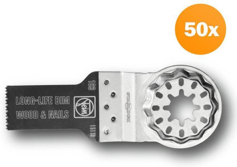 Fein 63502183250 E Cut Long Life zaagblad(50st) SL 34 x 20 mm(183 )