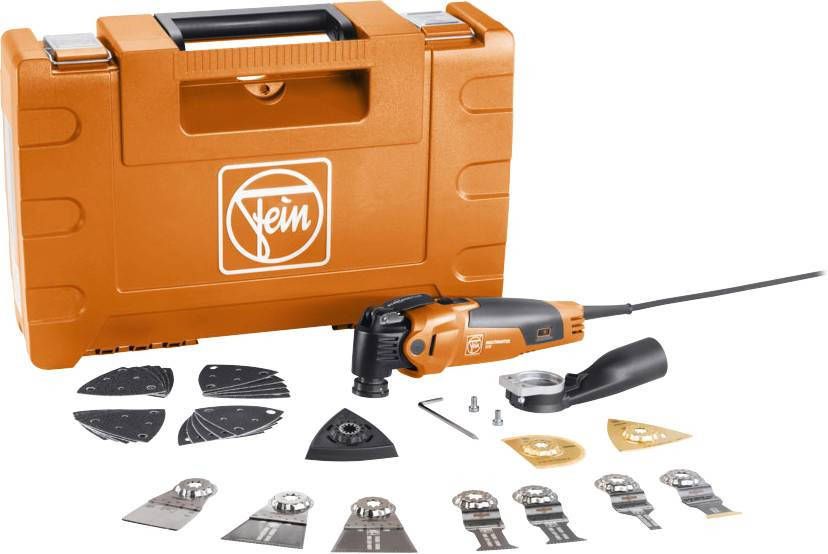 Fein MM500 Multimaster Plus Top Multitool + 32 Delige Accessoireset In Koffer 350W