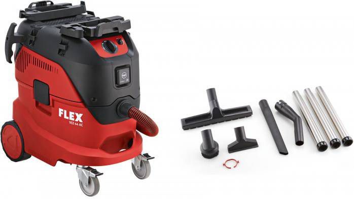 Flex VCE 44 HAC Bouwstofzuiger Incl. Reinigingskit 1400W H klasse 42L