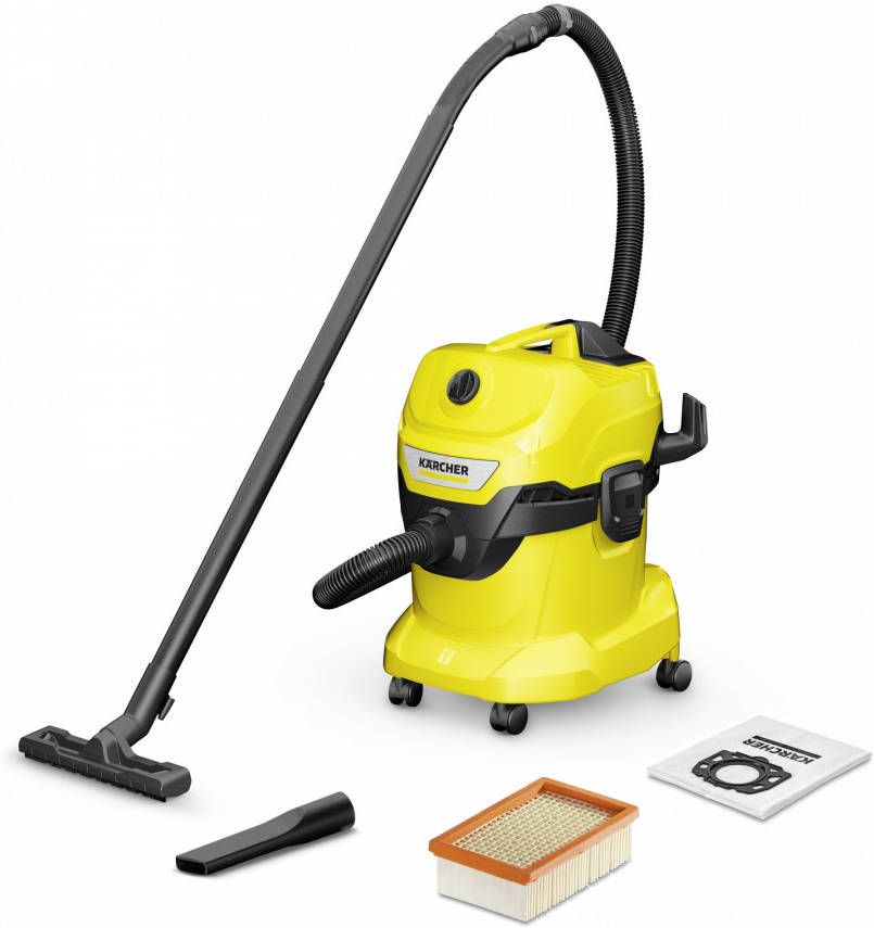 Karcher Kärcher WD 4 V 20/5/22 Nat En Droogzuiger 1000W