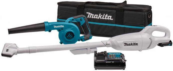 Makita CLX245SAX1 12 V Max Combiset Stofzuigen En Blazen In Tas