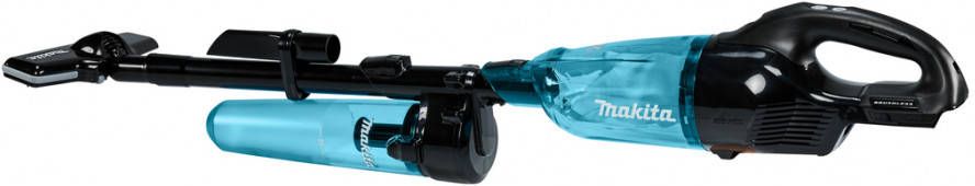Makita DCL281FZCB 18 V Steelstofzuiger zwart Body