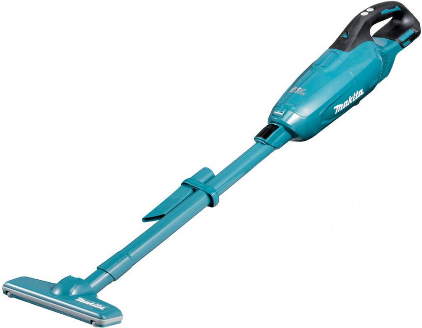 Makita DCL282FZ 18 V Li ion accu steelstofzuiger body blauw koolborstelloos