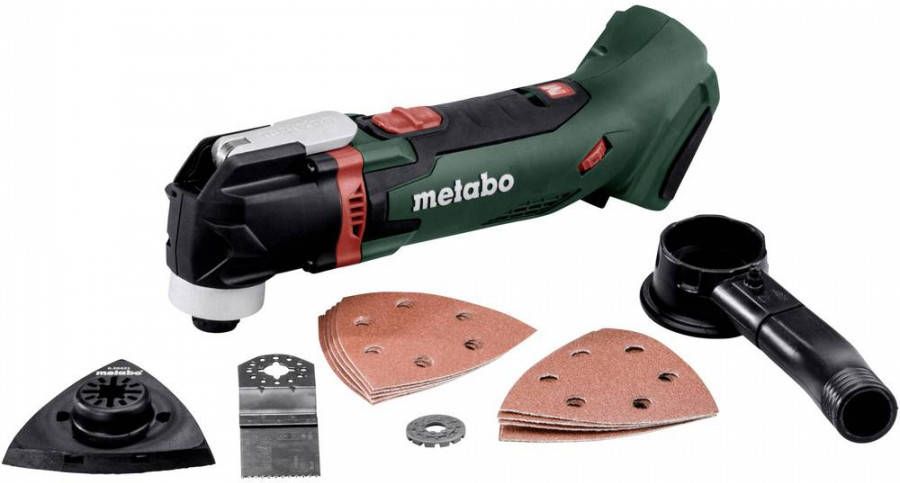 Metabo MT 18 LTX 18V Li Ion Accu Multitool Body + 14 Delige Accessoireset