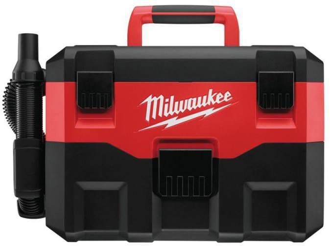 Milwaukee M18 VC2 0 18V Li Ion accu nat en droogzuiger/stofzuiger body 7, 5 liter