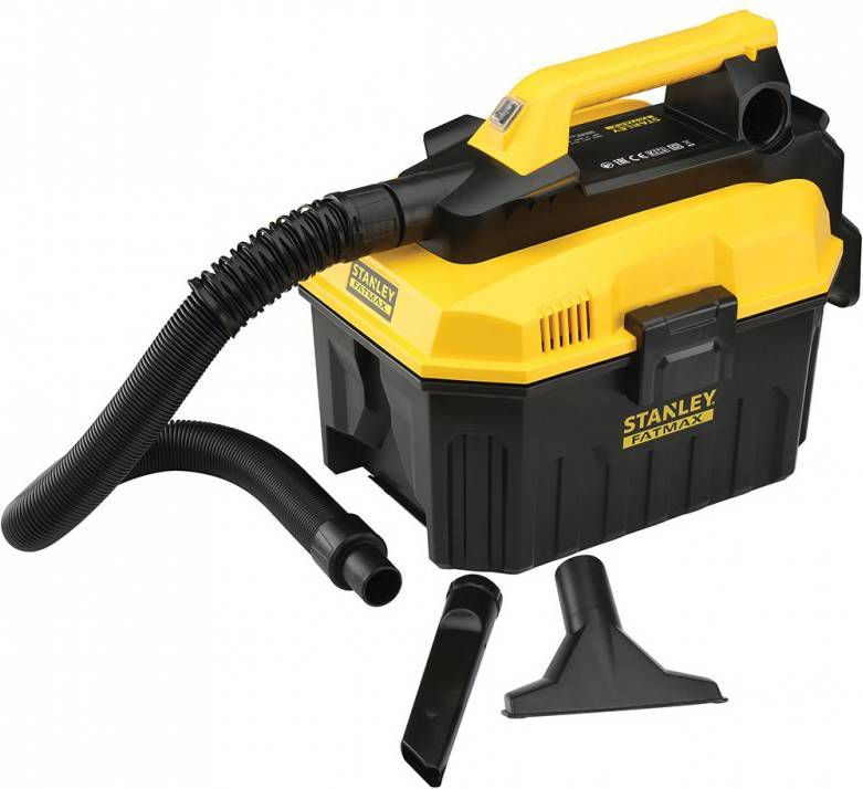 Stanley FMC795B XJ FatMax 18V Nat en droog Accubouwstofzuiger 7.5L