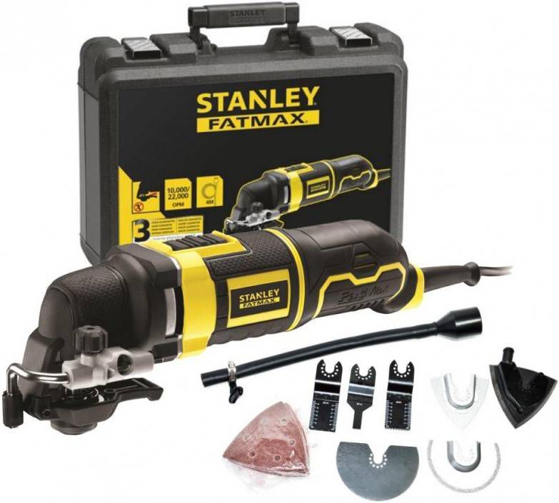 Stanley FME650K Multitool + 23 Delige Accessoireset In Koffer 300W