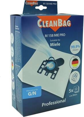 Scanpart stofzuigerzak fleece(doos)type G/H/N Prof. 5st. Stofzak