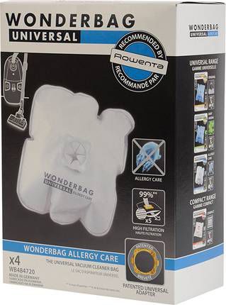 Rowenta 2681009088 stofzuigerzak fleece(doos)Wonderbag Allergy 4st.