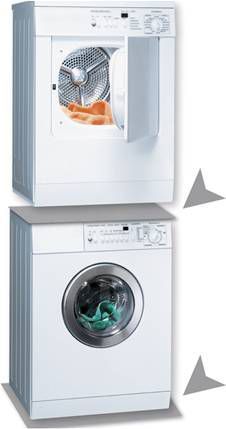 Scanpart anti slip en trillingsmat 60x60x0, 25cm Wasmachine accessoire